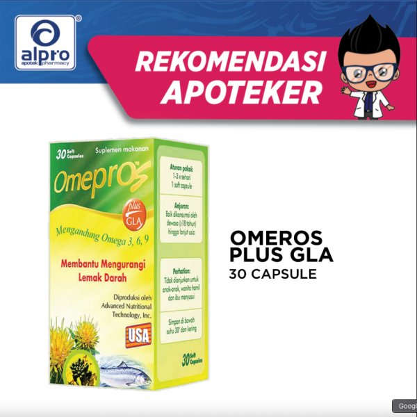 Omepros Plus Gla 30 Kapsul